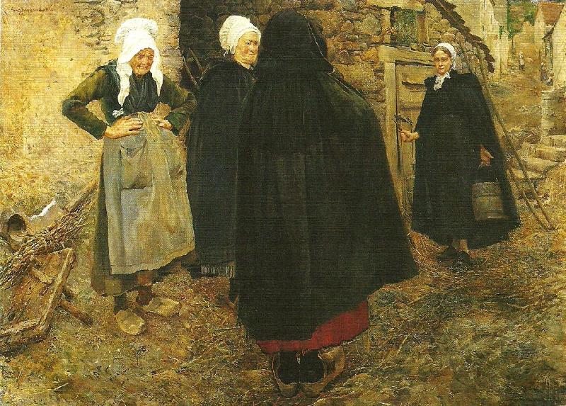 Ernst Josephson Byskvaller oil painting image